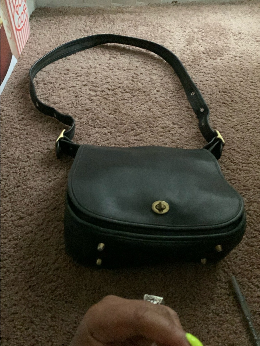 Vintage Coach Stewardess Bag
